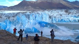 5 Monster Glacier Collapse Caught On Camera [upl. by Aitnom]