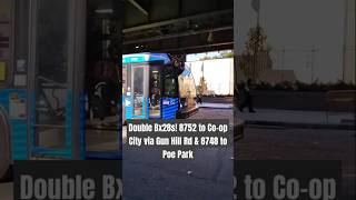 MTA NYC BUS 8752 amp 8748 Bx28  Jerome amp 196th nycbus youtubeshorts music thebronx commute [upl. by Araek]