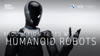 Humanoid Figure 02 robots tested at BMW Group Plant Spartanburg [upl. by Oelak]