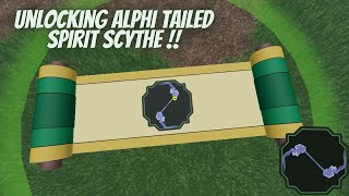 Finally Unlocking Scythe Of Alphi in Shindo Life  RELLGames [upl. by Wiburg]