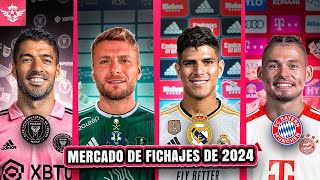 MERCADO de FICHAJES de Invierno 2024  Refuerzos Confirmados y Rumores al Inicio del Mercado [upl. by Murial]