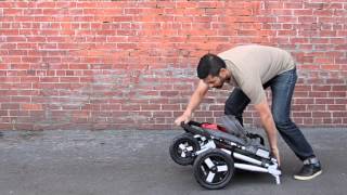 Bumbleride Indie 4 All Terrain Stroller  Fold Video [upl. by Thirza369]