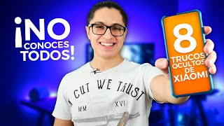 8 Trucos SECRETOS para cualquier smartphone XIAOMI [upl. by Aisatsanna]