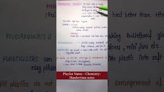 Thermosetting Plastic  Chemistry  Chapter15 Chemistry in Everyday Life  Lec62 Part1 [upl. by Barrett]