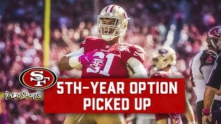 Live 49ers Exercise Arik Armsteads Fifthyear Option amp UDFA Signing [upl. by Oirobil]