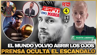 🤯 La PRENSA MUNDIAL TRATA de OCULTAR el BOMBAZO del BALON DOR REGALADO a MESSI 🤬 LIBERMAN FACTOS CR7 [upl. by Jer24]