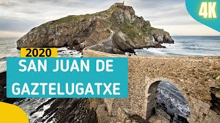 San Juan de Gaztelugatxe Una joya en el mar 4K [upl. by Clarhe616]