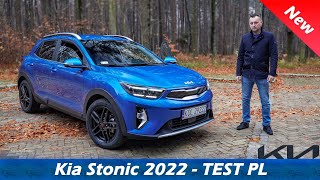 KIA Stonic 2022 10 TGDI 100KM  Test i jazda próbna [upl. by Kellia]