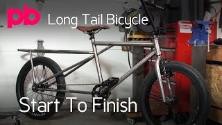 Longtail Bicycle Frame  Start To Finish [upl. by Ratep]