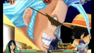 One Piece Unlimited Cruise 2  VS Mode Nami und Robin vs Leopard Lucci und Whitebeard [upl. by Trocki183]