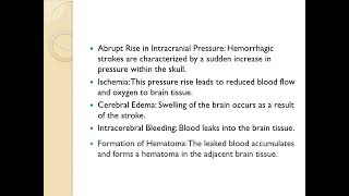 Cerebrovascular Accident stroke [upl. by Eagle384]