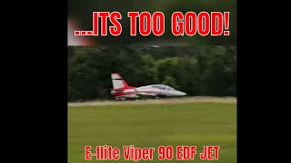 Epic Cruising Low and Slow Flying the Eflite Viper 90 EDF Jet [upl. by Oremor]