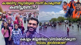 കായലിന്റെ നടുവിലൂടെ നടന്നു പോകാൻ പറ്റുന്ന വിസ്മയിപ്പിക്കുന്ന സ്ഥലം കണ്ടിട്ടുണ്ടോ🏝️😍Sambranikodi [upl. by Ayoral]