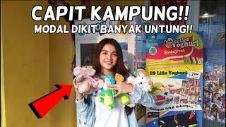 CAPIT KAMPUNG 2  MODAL DIKIT BANYAK UNTUNG CLAW MACHINE HUNTER [upl. by Doralia]