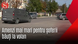 Amenzi mai severe pentru șoferii băuți amenzi duble și arest contravențional [upl. by Toms317]