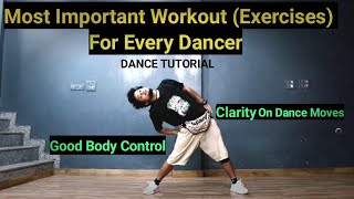 Learn Most Important Work Out For Dancers  Dance Tutorial  Anoop Parmar [upl. by Jacobba]