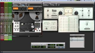 Tape Emulation Shoot Out  Slate Virtual Tape Machines v UAD Ampex ATR102 [upl. by Yrakcaz]