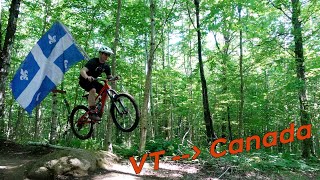 Shredding our way to Quebec Day 1 Kingdom trails  Black Bear [upl. by Nelyt]