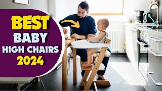 The 5 Best Baby Stylish High Chairs For Kids in 2024 [upl. by Napoleon]