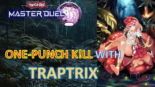 TRAPTRIX DECK 2024  ARMORED XYZ RANKED PLAYS SEASON 34 ONEPUNCH KLL WITH TRAPTRIX [upl. by Massimo]