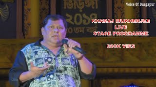 kharaj mukherjeelive comedystage programmedurgapur [upl. by Anauqcaj276]