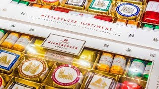 Alemania Mazapán de Lübeck  Café Niederegger Mazapanes  Marzipan Dulces típicos alemanes [upl. by Meingolda321]