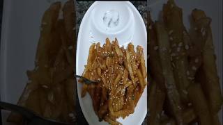 Chilli potato recipearifakirasoi shortvideo viral chillipotato treanding [upl. by Inotna]