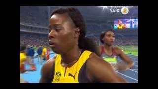 Heats and finals Athletics Rio 2016 SABC [upl. by Llerehc]