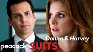 Chemistry Between Harvey and Donna  SEASON 1  Suits [upl. by Keenan]