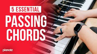 5 Essential Passing Chords Every Pianist Needs To Know Piano Lesson [upl. by Eixirt]