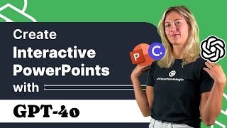 Create Interactive PowerPoint Presentations with GPT4o [upl. by Leftwich256]