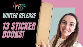 HUGE Unboxing  Happy Planner 2024 Winter Launch [upl. by Pasia211]