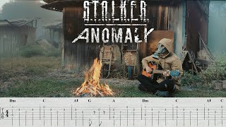 STALKER Anomaly  guitar 38  TABS [upl. by Chatwin359]