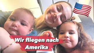 WIR FLIEGEN NACH AMERIKA 🇺🇸🌴 [upl. by Maharg]