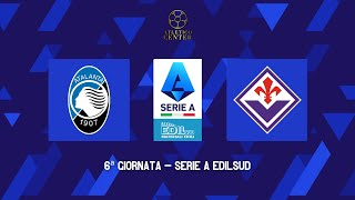 Highlights Atalanta  Fiorentina  6ª Giornata  Serie A Edil Sud [upl. by Ruy926]