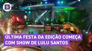 BBB 24 Lulu Santos se apresenta em última festa da edição [upl. by Bacon]