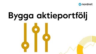 Så Bygger du din Aktieportfölj [upl. by Raddatz]