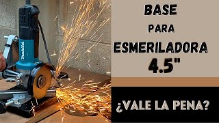 Unboxing y review de base para esmeriladora de 45quot [upl. by Ori]