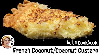 Old Fashioned Coconut Custard Pie  Classic Buttermilk Recipe  How to Cook Tutorial [upl. by Jessica]