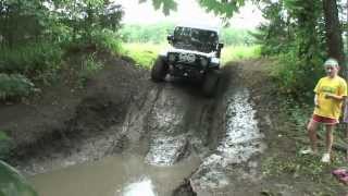 4 Jeeps Get Muddy at Troxels Trough amp More [upl. by Saiasi]