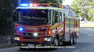 SIREN USAGE QFRS  635A Responding Beenleigh  QAS  606535 CCP Responding [upl. by Dittman168]