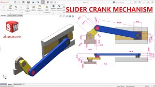 Problem 1on velocity and acceleration diagram for Slider crank mechanism Theory of machines [upl. by Ahsilek]