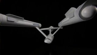 star trek model filming test shots [upl. by Ennaxxor912]