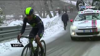 Tirreno Adriatico 2015 Stage 5 Esanatoglia  Terminillo 15Mar 194 Km Nairo Quintana [upl. by Notlim504]