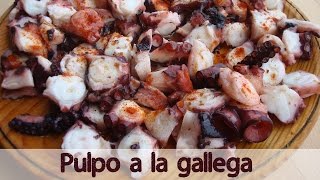 Cómo hacer Pulpo a la gallega paso a paso  Pulpo a la feria [upl. by Assenab]