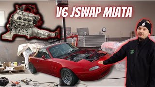 J Swap Miata Episode 1 [upl. by Tap]