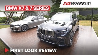 BMW X7 amp 7 Series India Launch First Look Review  Price Variants Features amp More  ZigWheels [upl. by Eerised478]