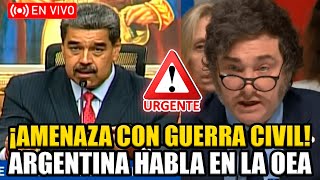 🔴VOTA LA OEA EN VIVO POR EL FRAUDE EN VENEZUELA  BREAK POINT [upl. by Norraa]