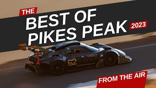 Pikes Peak Race Day  2023 Highlights from the Air [upl. by Nolte352]