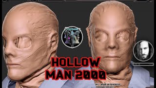 Hollow Man 2000 in ZBrush [upl. by Ellevart]